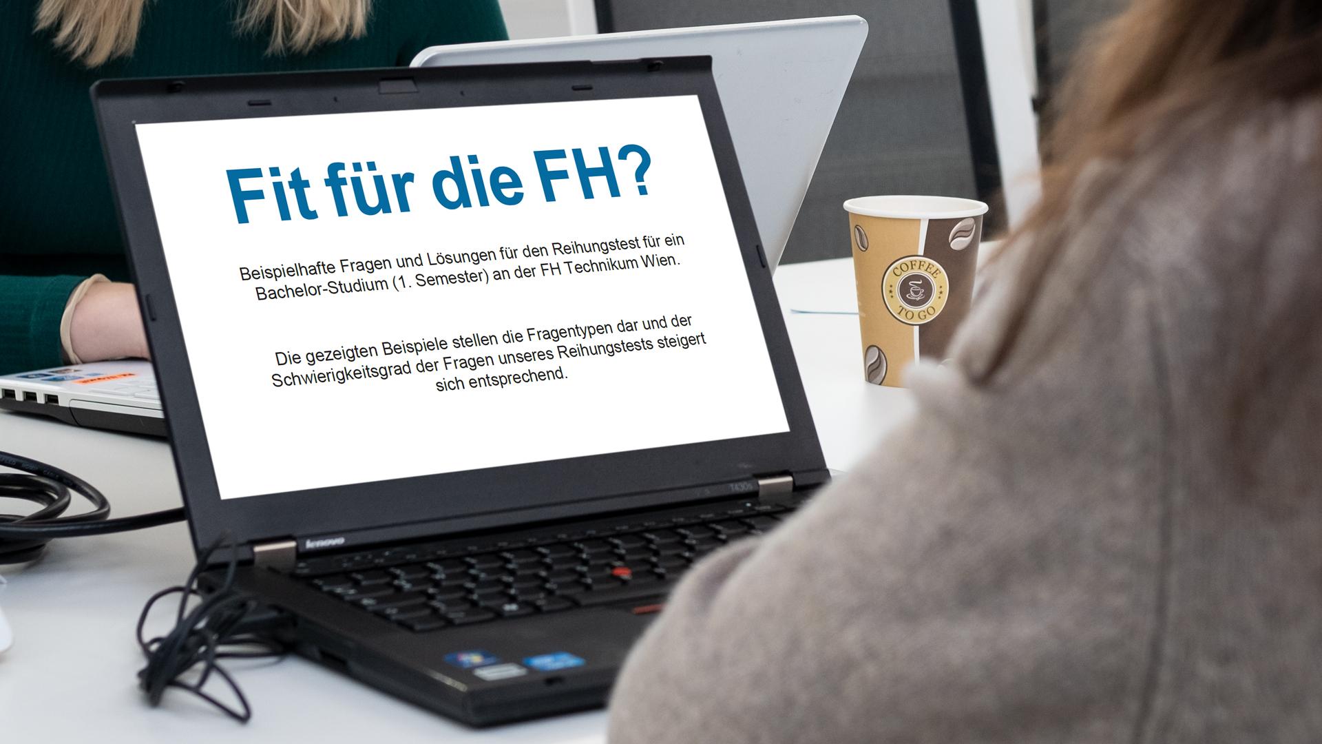 Bildschirm mit Anzeige Fit für die FH?