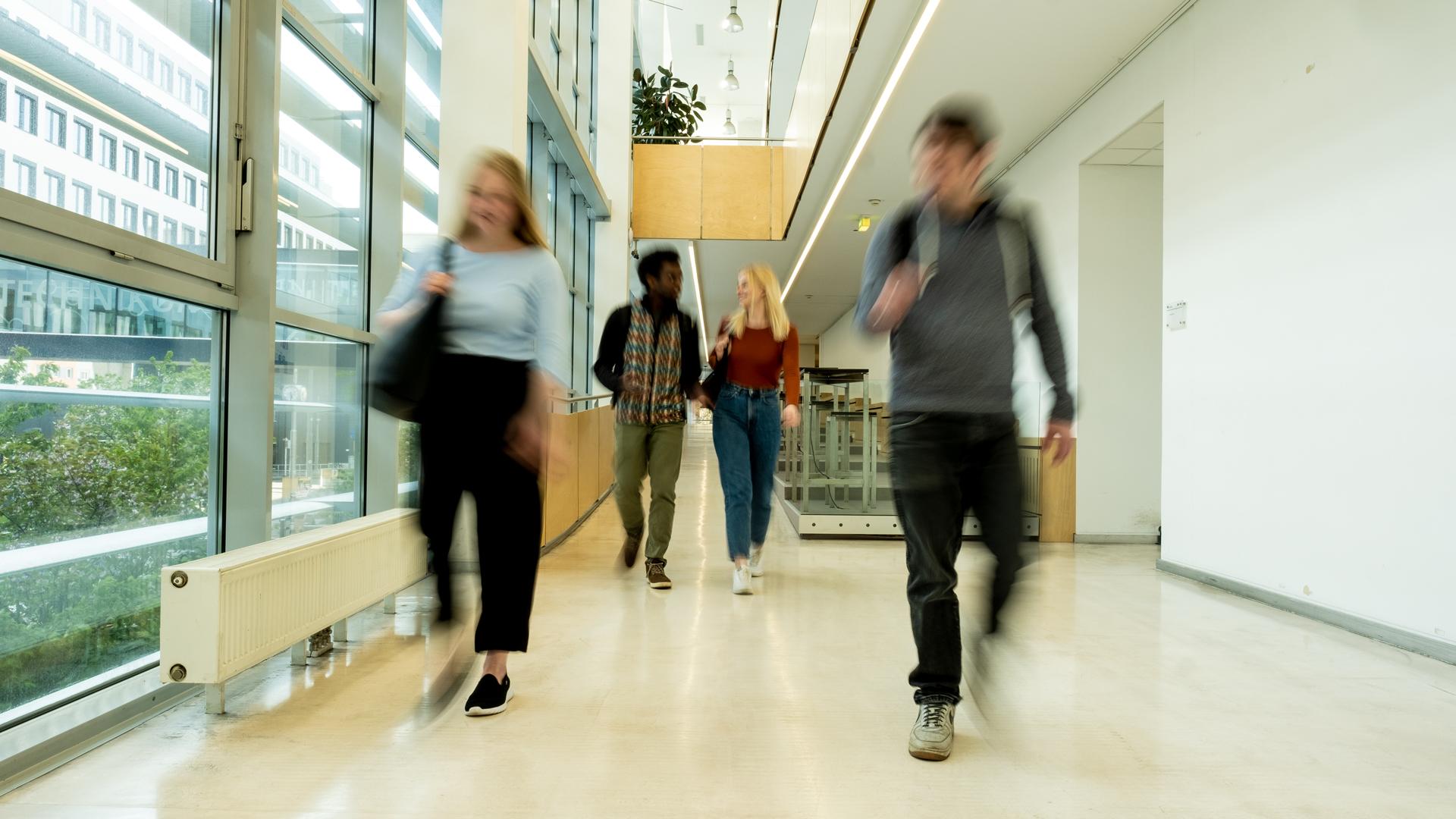 Studierende am Technikum