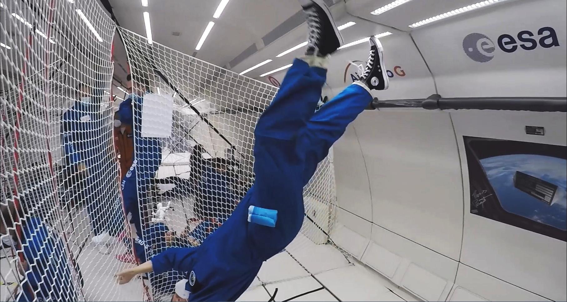 zero g flight lars mehnen