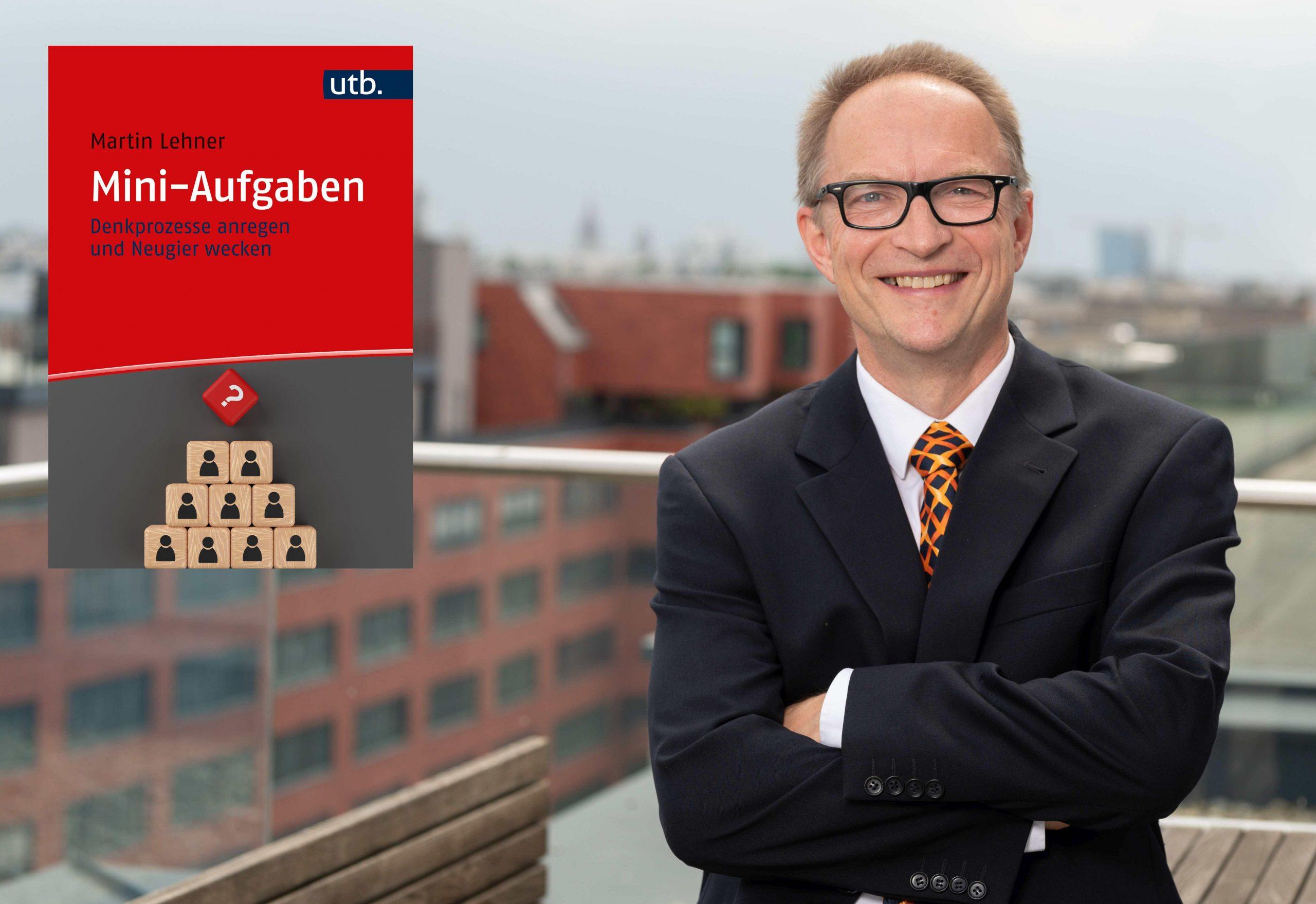 Martin Lehner mit Buch