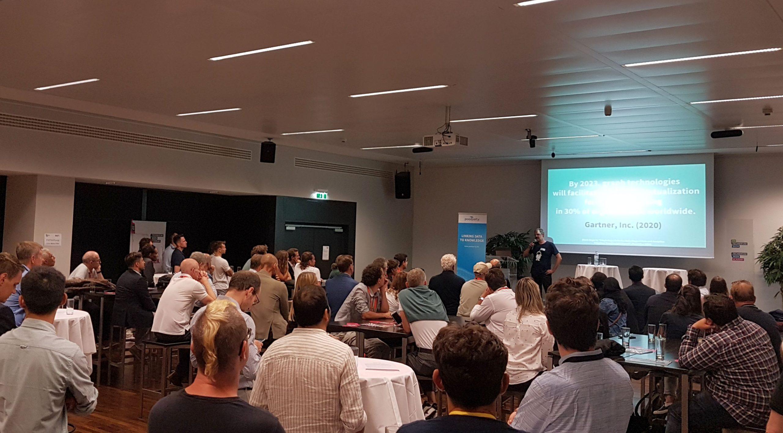 Voller Saal beim Semantic AI Meetup