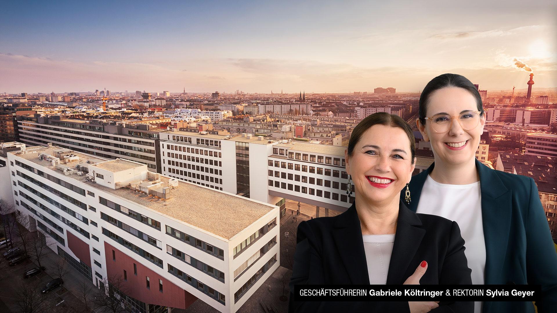 Sylvia Geyer und Gabriele Költringer