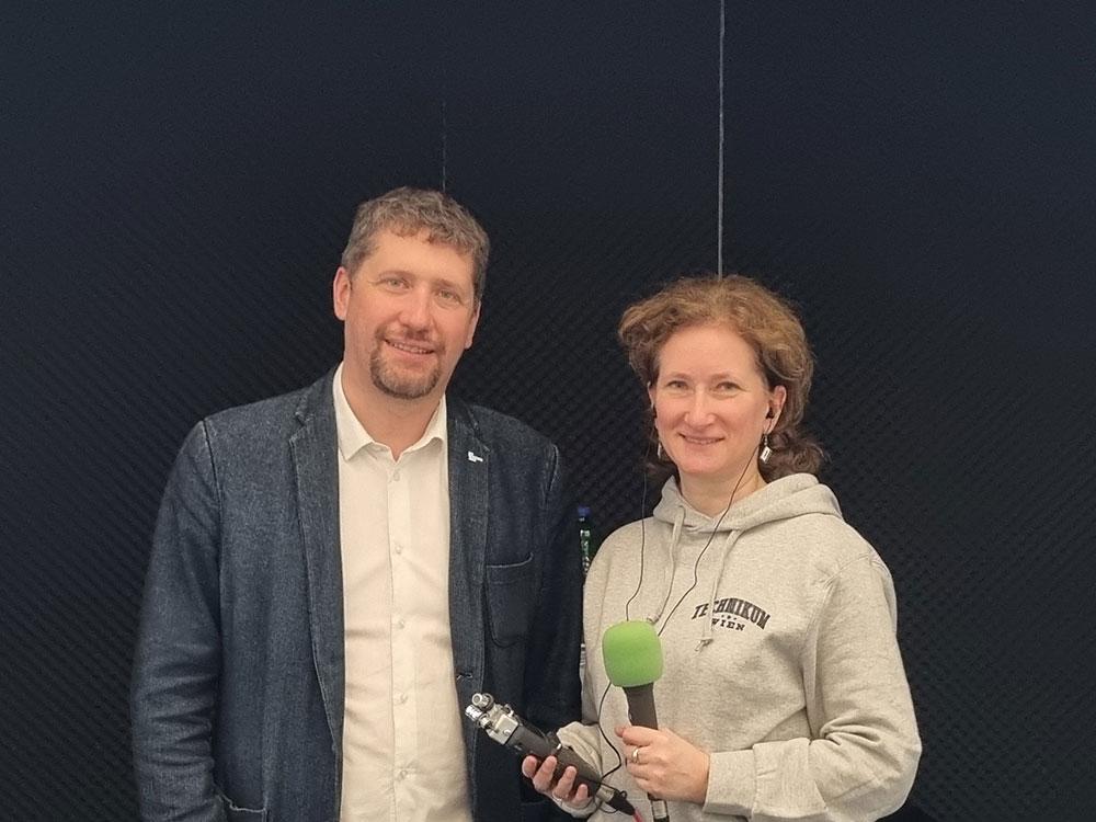 Rafael Rasinger und Jacky Becker