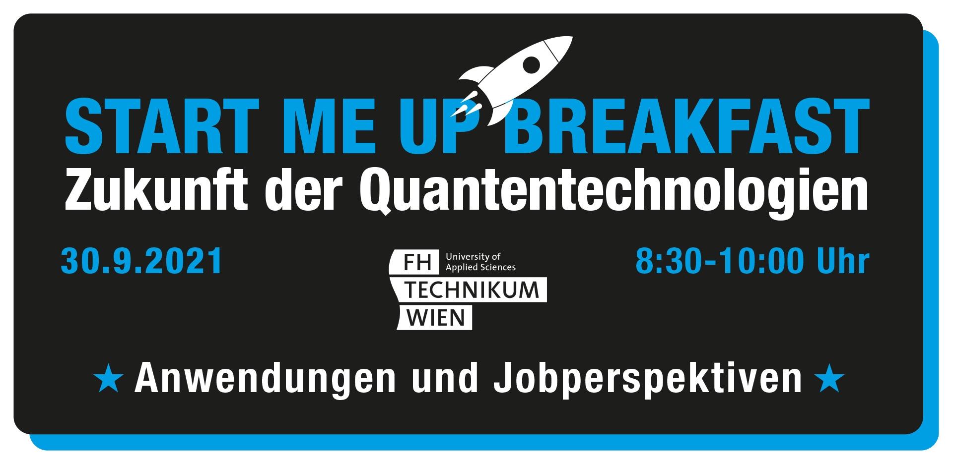 Start Me Up Breakfast Quantentechnologien
