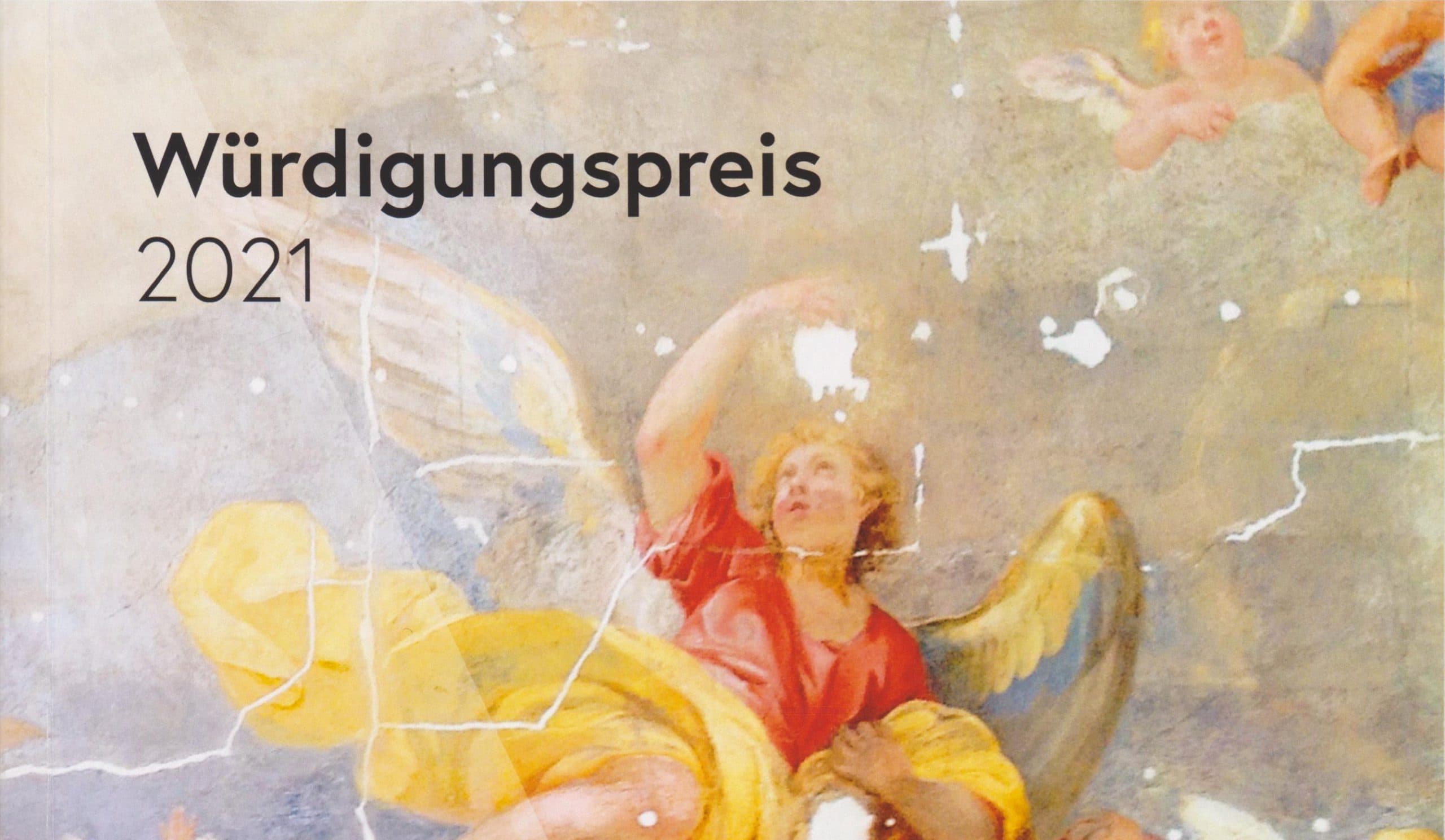 Cover der Würdigungspreis-Broschüre 2021