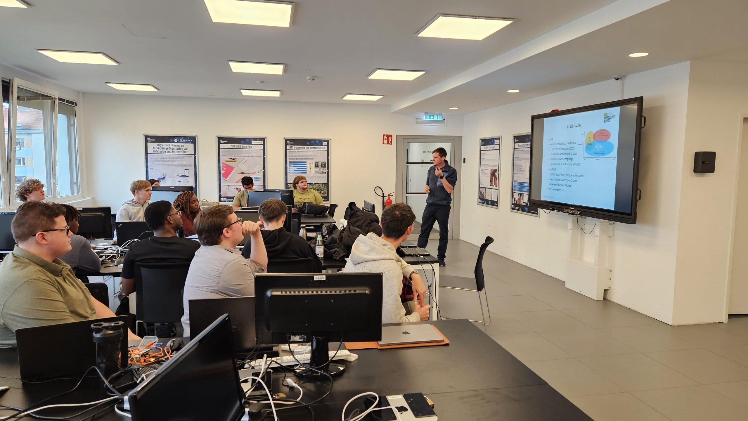 Besuch von der Kettering University an der FH Technikum Wien