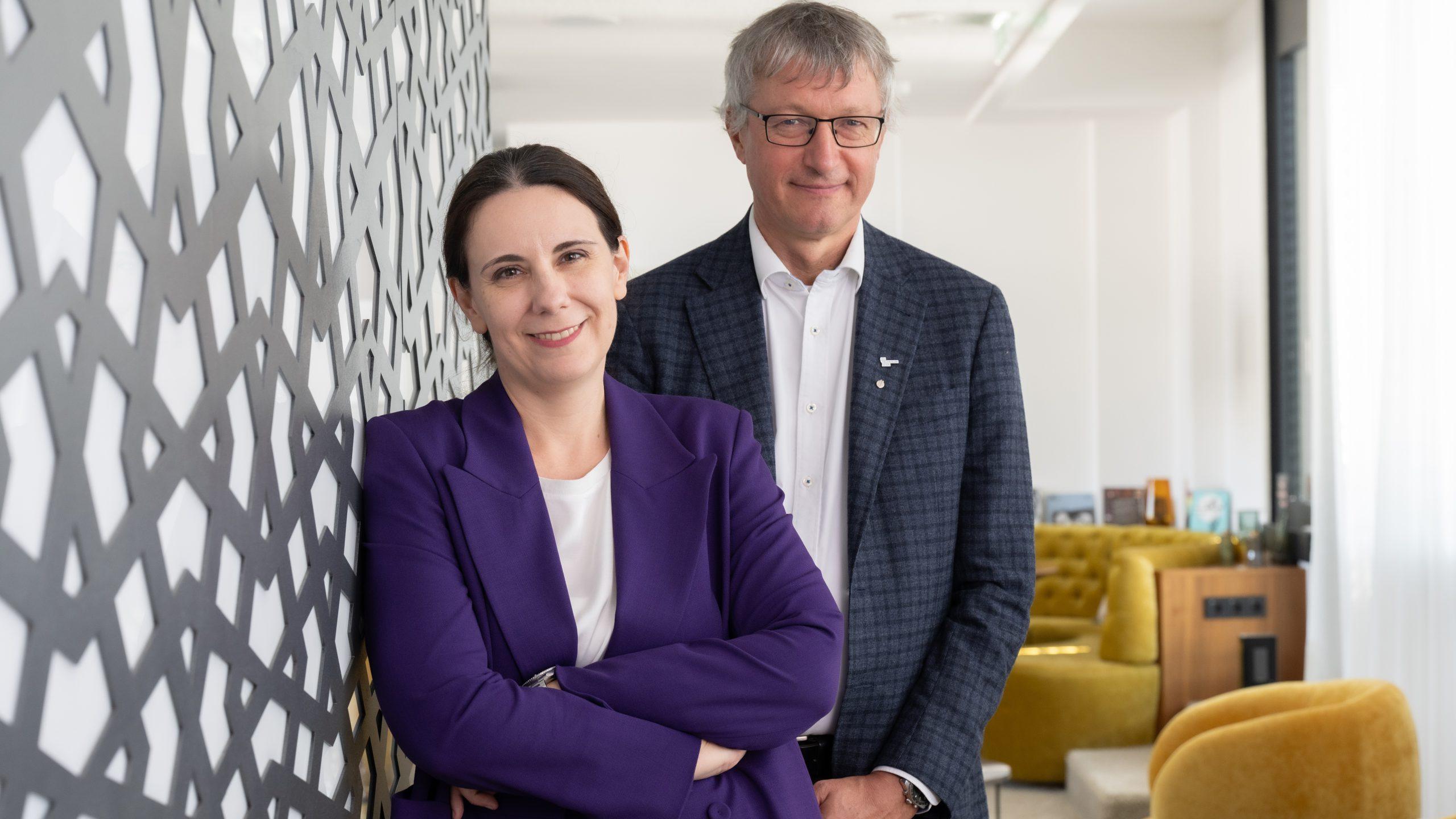 Sylvia Geyer und Stefan Sauermann